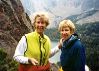 Ladies enjoying the scenery.