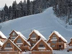 Ski Run Behind Chalet